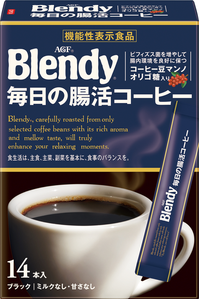 「ブレンディ®」 スティックブラック 毎日の腸活コーヒー１４本