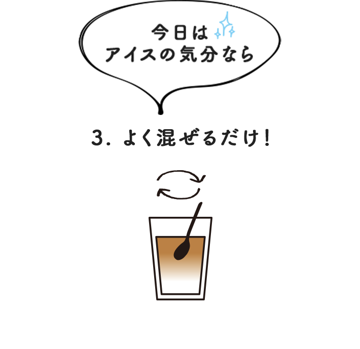 3.よく混ぜるだけ